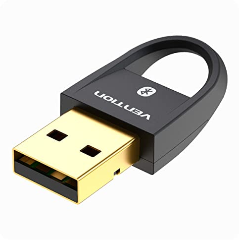Vention Adaptador USB Bluetooth 5.0 hasta 7 Dispositivos Alcance de hasta 20 Metros