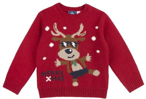 Chicco Pulls Tricotés de Noël Pantalons Mixte Enfant (Lot de 1)