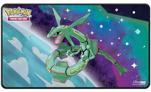Ultra PRO Rayquaza Legendäre Pokémon-Spielmatte für Spielkarten, 38,1 cm, ideal für Pokemon-Enthusiasten, perfektes Spielmatten-Zubehör für jeden TCG-Liebhaber
