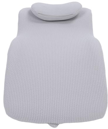 Yinhing Almohada para Dormir Boca Abajo, Almohada de Cama con Cuña de Espuma Viscoelástica, Almohada para el Estómago Transpirable con Parte Inferior Antideslizante, Funda Respetuosa con