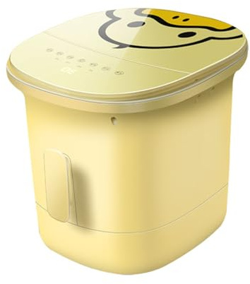 Foot Spa，Massaggiatore Piedi，Massaggio con Bolle, Per Piedi Funzioni Idrobolle, Pediluvio Idromassaggio Elettrico, Raggi Infrarossi, Calore，con Massaggio Vibrante Rilassante