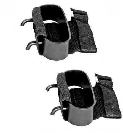YFDGD Baumkletterausrüstung Outdoor Berg Baum Klettern Heavy Duty Hand Kralle Spikes Pfote Haken Anti-Rutsch 4 Zahn Steigeisen Armband