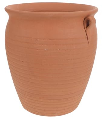 Zerodeko Boîte de Rangement Gain de Place pour Oignons en Terre Cuite Ventilée et Conservation des Légumes et Pommes de Terre Ail Cuisine | Design Ventilé, Format Boîte Peu Encombrant, Usage Cuisine et Stockage de Légumes