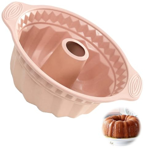 Gugelhupfform Silikon, Gugelhupfform 25 cm, Backform Gugelhupf, Silikon Backform Gugelhupf, Gugelhupfform Groß, Kuchenform Gugelhupff, für Kuchen, Götterspeise