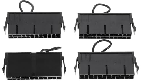 HOUDERCO 4stücke Teiliges ATX Netzteil Starter Anschluss Jumper Brücke Werkzeug für PC Netzteiltester Einfache Installation Hohe Zuverlässigkeit