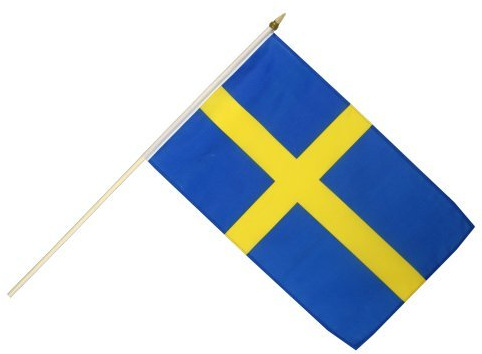STOCK Bandiera SVEZIA – 30 x 45 cm
