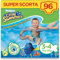 Huggies Little Swimmers, talla 3-4 (7-15 kg), 8 paquetes de 12 pañales bañadores, un total de 96 bañadores