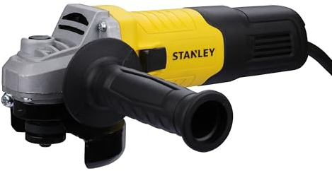 Stanley 900-Watt 100mm Small Angle Grinder (Yellow and Black)