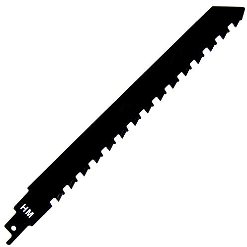 HM Säbelsägeblatt zum Sägen in Ytong Steine, Porenbeton (für Materialdicken < 215 mm) Steinsäge
