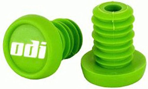 Odi Barend Plug Ersatz Lenker Enden Stopfen 1 Paar (2St) + Fantic26 Sticker (Grün)