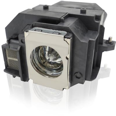 HFY marbull E54 Remplacement Lampe du projecteur avec Le logement pour Compatible for elplp54 Epson EX31 EX71 EX51 EB-S72 EB-X72 EH-TW450 PowerLite HC 705HD PowerLite 79 Vidéoprojecteur