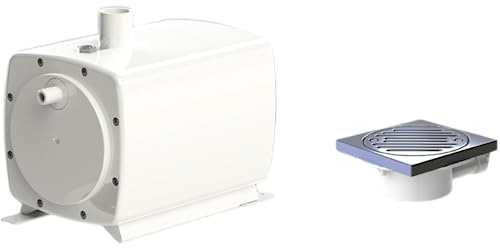 SFA – Sanifloor+ 1 – Pumpstation & Ablauf | Hebeanlage Fliesenböden (Ital. Dusche) – Kabellos – Hoher Durchfluss – Pumpe 29,5x17,8x29,8cm – Ablauf Ø16 – 400W
