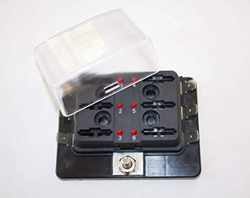 Büttner Elektronik Sicherungshalter 6 FS-LED