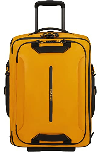SAMSONITE Ecodiver Rucksack Trolley Kabine 140882 - Gelb, Recyceltes Haustier, Tiefe 25 cm, Länge 40 cm, Höhe 55 cm
