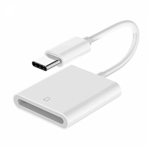 CY Adaptateur USB 2.0 Type C USB-C vers SD SDXC SDHC Lecteur de Carte Compatible avec Mac Ordinateur Portable Tablette Téléphone