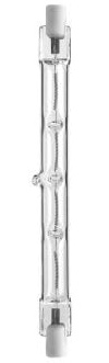 Calugy 5er Pack Halogenstablampe R7s 118mm 120 Watt 2250 Lumen 827 warmweiß dimmbar – R7s Lampe – R7s 118mm – R7s Leuchtmittel – R7s Stablampe