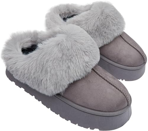 CityComfort Zapatillas de Estar en Casa Mujer y Adolescente con Suela Antideslizante