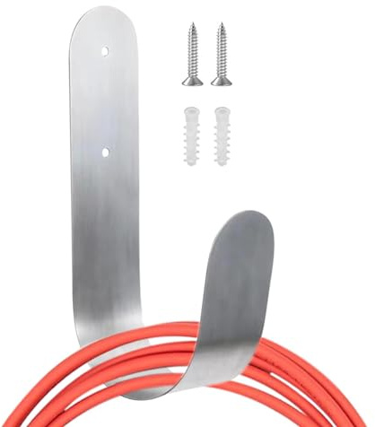 Gartenschlauchhalter, Gartenschlauchhalter - Gartenschlauchhaken zur Wandmontage - Edelstahl-Schlauchhalter zur Wandmontage, robuster, tragbarer, robuster Wasserschlauchhalter für die Garage