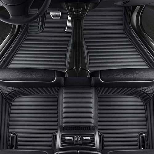 VIPOED Auto Fussmatten für Volvo XC90 5-Seats xc-90 2.Gen 2015 2016 2017 2018 2019 2020 2021, Allwetter Schutz Zubehör wasserdichte Verschmutzung rutschfeste Boden Matte,A