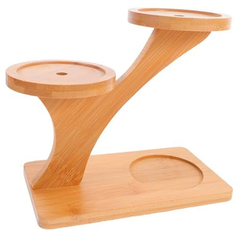 INOOMP Blumenständer Mehrschichtiger Sukkulenten Pflanzständer aus , Platzsparender Blumentopfhalter für Kleine Topfpflanzen, Rustikales Regal für Home Office, 9 X 16cm, 1 Stück