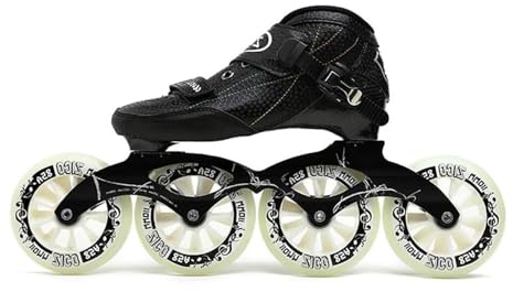 Pattini Da Velocità In Linea Professionali For Adulti, Pattini A Rotelle In Linea Da Uomo E Da Donna, Scarpe Da Pattinaggio Di Velocità Professionali For Principianti E Adolescenti(38)