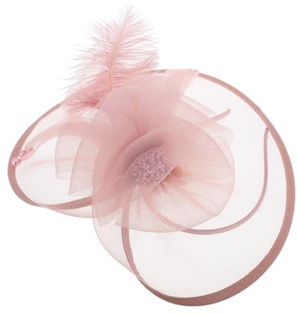 Mikinona Fascinateur Pour Femmes Coiffure De Fête De Thé Pince à Cheveux Bandeau Fascinator Pour Femme Chapeau De Théière