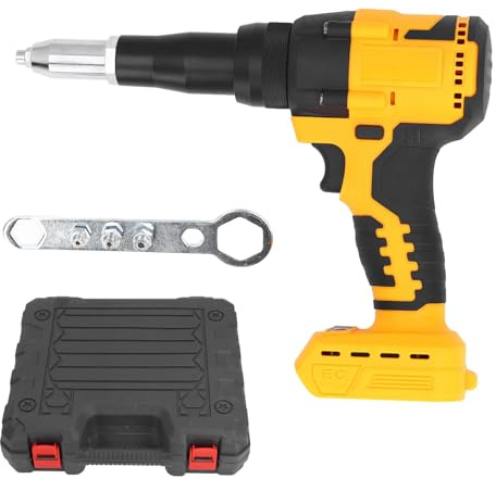 Herramienta de Remache inalámbrica 3.2‑4.8 mm Pistola automática de Remache eléctrico sin escobillas con luz LED para DCB206 DCB207 DCB208 BATERÍA 20V