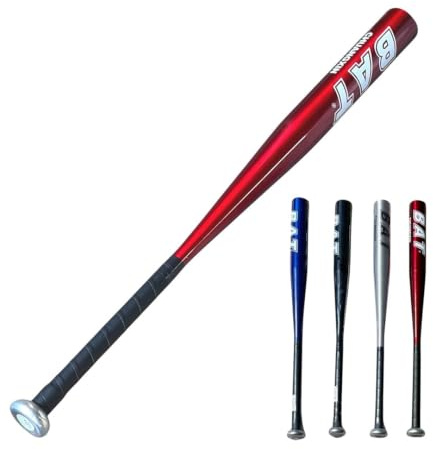 FAMBIZ Aluminium Alloy Baseball Bat, | Lightweight And Durable, Comfortable Non-Slip Grip, Perfect For Home, Parks, Sports Grounds, Assorted Colours