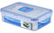 LocknLock CLASSIC Frischhaltedose | 550 ml | 18,1 x 12,8 x 5,2 cm | 100 % luft- und wasserdichte Vorratsdose | Spülmaschinen-, und Mikrowellengeeignet | BPA-Frei | 4-fach Sicherheits-Verschluss