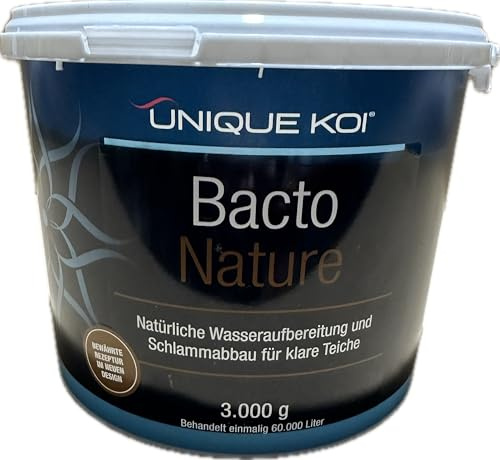 SunSun Unique Koi Bacto Nature 3000 g für 60000 L Teichwasser Biostarter Filterbakterien