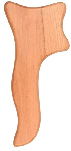 AOVNA Anti Cellulite Massage Tool Gua Sha Scraping Massage Tool Axe Wooden Massage Tool for Skin Tightening and Body Care