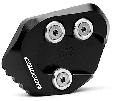 Seitenständer Platte Stützplatte Für CB1000R Für CB 1000R CB1000 R 2018-2023 Motorrad CNC Ständer Fuß Seite Stehen Verlängerung Pad Unterstützung Platte Vergrößern Stehen(2)