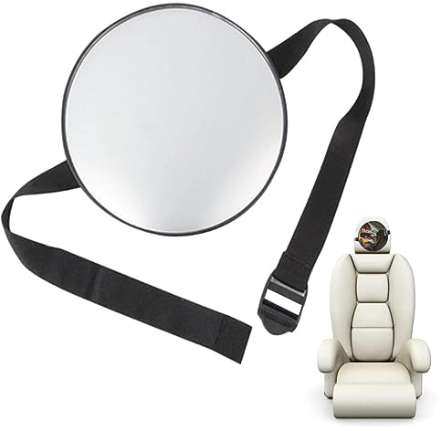 Rear Facing Car Mirror - Auto Shatterproof Rearview Mirror Seat Monitor,Safe Monitor Backseat Mirror For Truck, Travel, Auto, Convertible Car, Rv Zorq