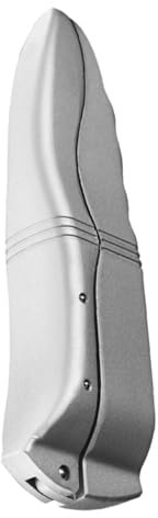 Manuelle Knoblauchpresse aus Aluminiumlegierung Silber