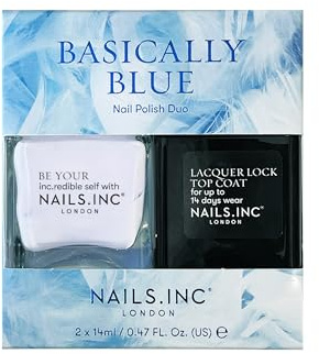 Nails.INC Basically Blue Nagellack Duo