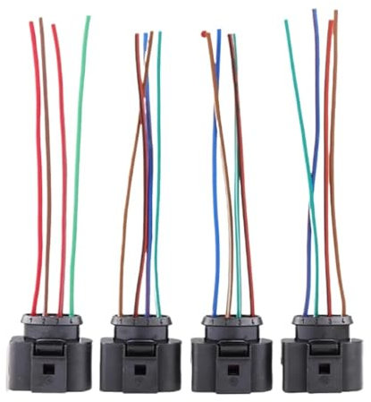 RVIFY Zündkerzen Reparatur des Zündspulensteckers Kabelbaum für Audi für VW für Passat für Jetta für Golf für Touareg Ignition Coil