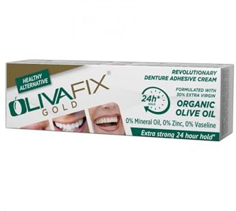 Olivafix Gold - Denture Adhesive Cream