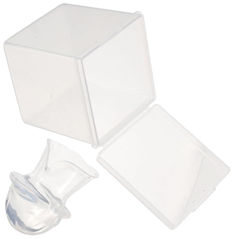 DEARMAMY Dispositivo de Fijación de Lengua Tapón de Silicona para Stop Ronquidos, Funda Protectora de Color Claro Reutilizable que Mejora la Respiración para Dejar de Roncar