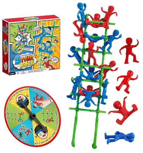 Jeu d'adresse, Jeu de Table pour Monter Les escaliers, Jeu de société de Bureau, Jouet éducatif pour, Adolescents, Adultes, âges