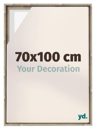 yd. Schattenfugenrahmen 70x100 Sonoma Eiche - Rahmen für Leinwand - Holz Lyon