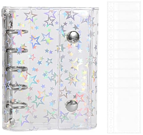Générique Classeur De Cahier - Dossier Organisateur Avec Motif Étoile | Classeurs De Bureau | Pour Les Étudiants L École La Salle De Classe La Maison Le Voyage L Extérieur L Intérieur