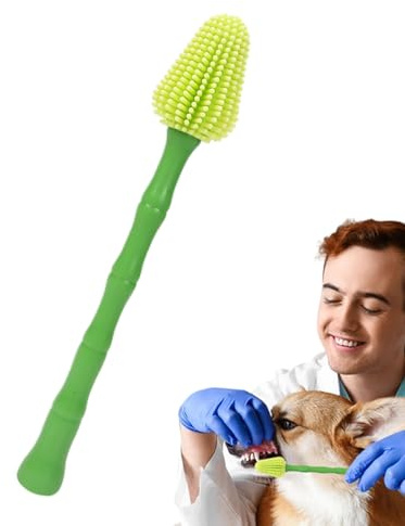 Spazzolino Per Cani Piccoli Spazzolatura 360° Pulizia Manutenzione Cura