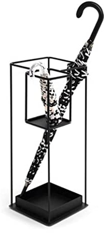 POLGDW Umbrella Stand Rack Metal Umbrella Stand Simple Umbrella Barrel Placed Storage Rack Umbrella Rack Holder for Home Office Foyer and Entrance Umbrella Holder Bin