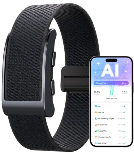 Smart Band Fitness Tracker Band Health Wristband No Screen Sleep Tracker | Heart Rate Monitor Step Counter Activity Trackers with GPS Tracking Calories Distance Counting Compatible with Android iOS