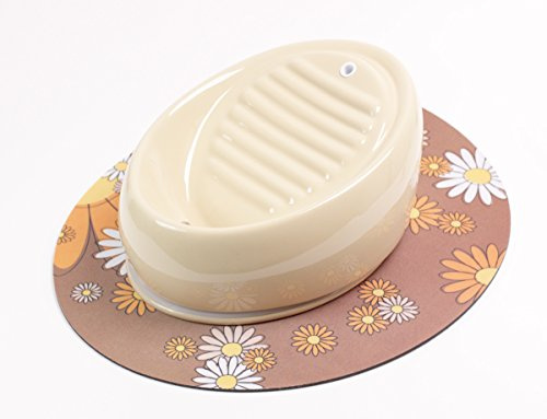 Lucky-Kitty Unterlegmatte aus Neopren, Braun