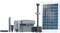 Heissner Solar-Teichpumpen-Set 750 l/h mit LED