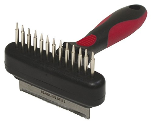 CROCI Vanity Démêloir Râteau 2 en 1 pour Chien