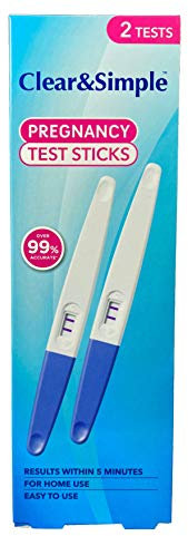 Clear and Simple Pregnancy Test Kit by Clear & Simple