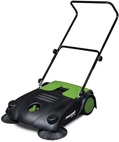 Cleancraft Kehrmaschine, Handkehrmaschine HKM 700 (Arbeitsbreite 700 mm, Behälter 20l, Tandem-Walzen-System) 7304007