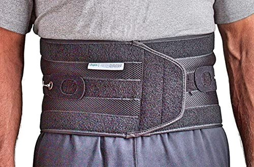 ASPEN Medical Products Quikdraw PRO Back Brace with Pulley System for Lower-Back and Lumbar Pain Relief, Medium